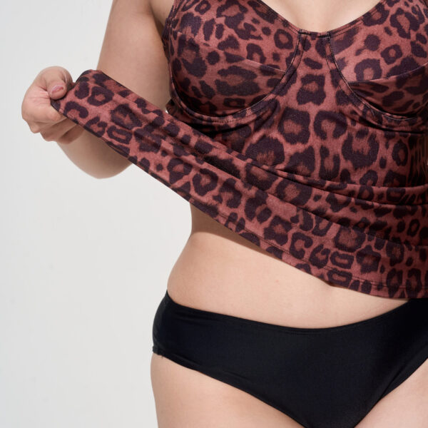 Alternative view of Tankini con Aro Estampada y Vedetina Art. 2390 y Art. 2390/1